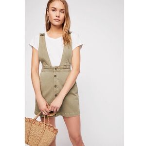 Free People Olive Mallory Jumper